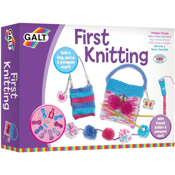 Galt Kreativ Boks Min Første Strik (Billede 1 af 4)