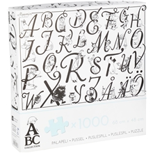 Puslespil 1000 Brikker Mumi Alfabet