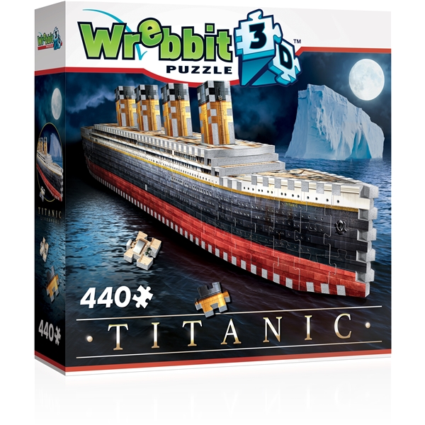 Wrebbit 3D Puslespil Titanic (Billede 1 af 7)
