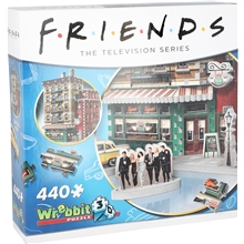 Wrebbit 3D Puslespil Friends Central Perk