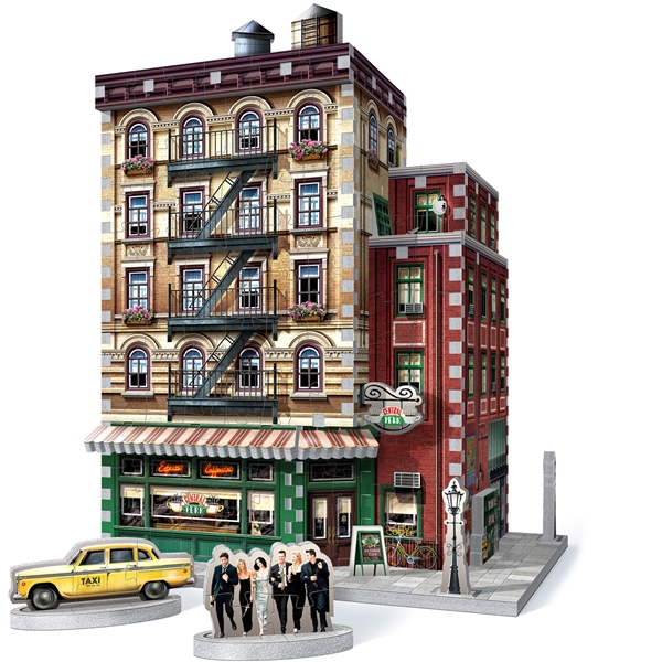 Wrebbit 3D Puslespil Friends Central Perk (Billede 2 af 5)