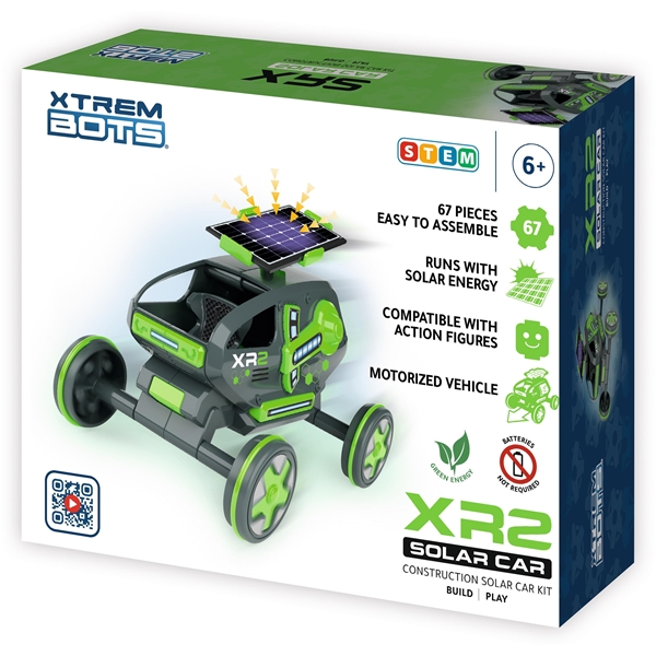 Xtrem Bots XR2 Rumkøretøj med Solceller (Billede 5 af 5)