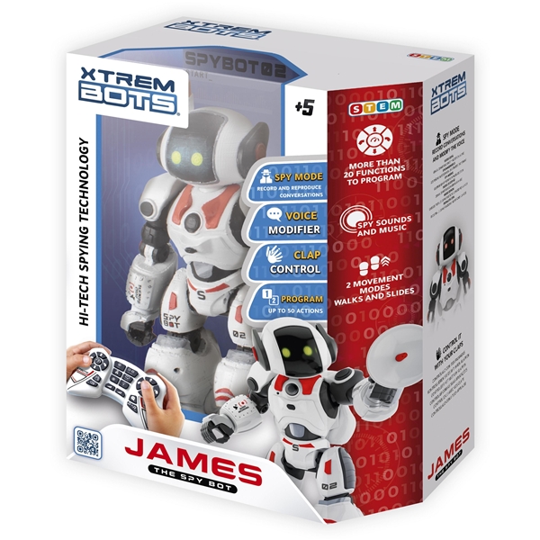 Xtrem Bots Spionrobotten James (Billede 6 af 6)