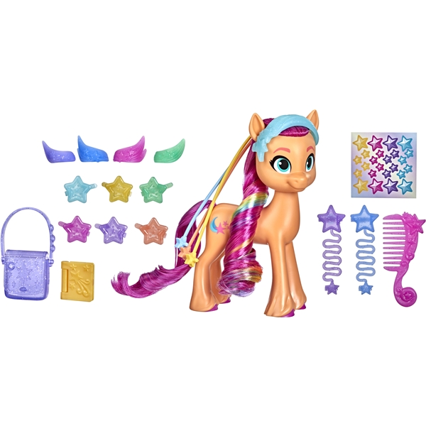 My Little Pony Fashion Pony Rainbow Reveal Sunny (Billede 2 af 5)
