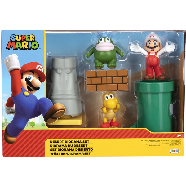 Super Mario Diorama Set Desert (Billede 1 af 3)