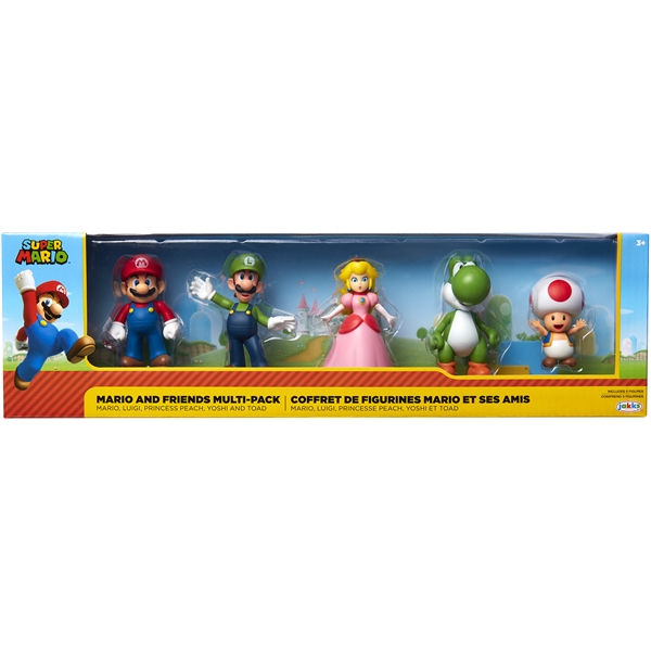Super Mario Mario & Friends Multi-Pack - Actionfigurer Super Mario | Shopping4net