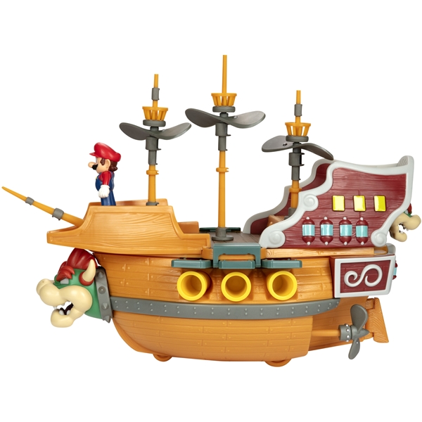 Super Mario Deluxe Bowser's Airship Playset (Billede 3 af 6)