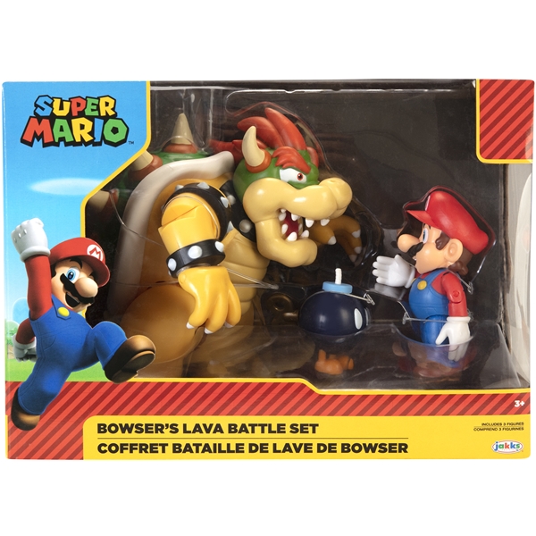 Super Mario Bowser's Lava Battle Set (Billede 1 af 4)