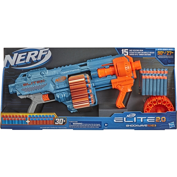 Nerf Elite 2.0 Shockwave RD-15 (Billede 2 af 6)