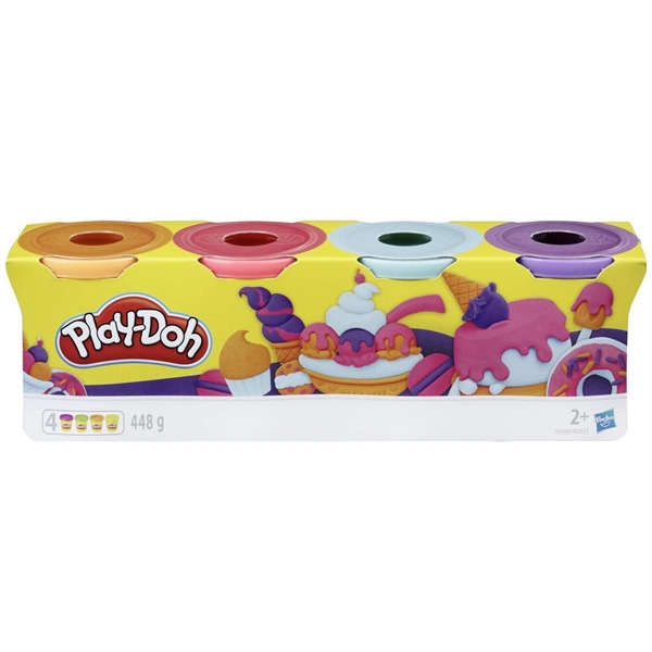 Play-Doh Pakke med 4 stk. Colors (Billede 1 af 3)