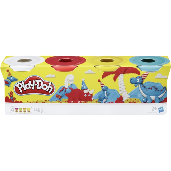 Play-Doh Pakke med 4 stk. Colors (Billede 2 af 3)