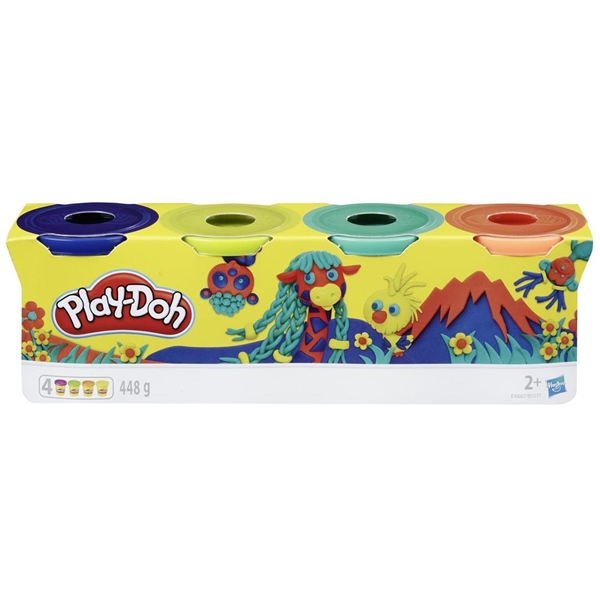 Play-Doh Pakke med 4 stk. Colors (Billede 3 af 3)