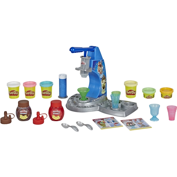 Play-Doh Drizzy Ice Cream Playset (Billede 2 af 7)