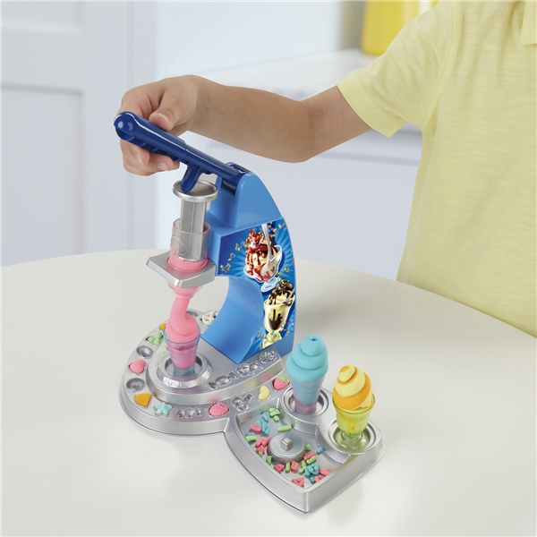 Play-Doh Drizzy Ice Cream Playset (Billede 4 af 7)