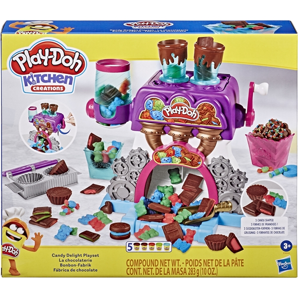Macadam bygning Omvendt Play-Doh Candy Playset - Modellervoks - Play-Doh | Shopping4net
