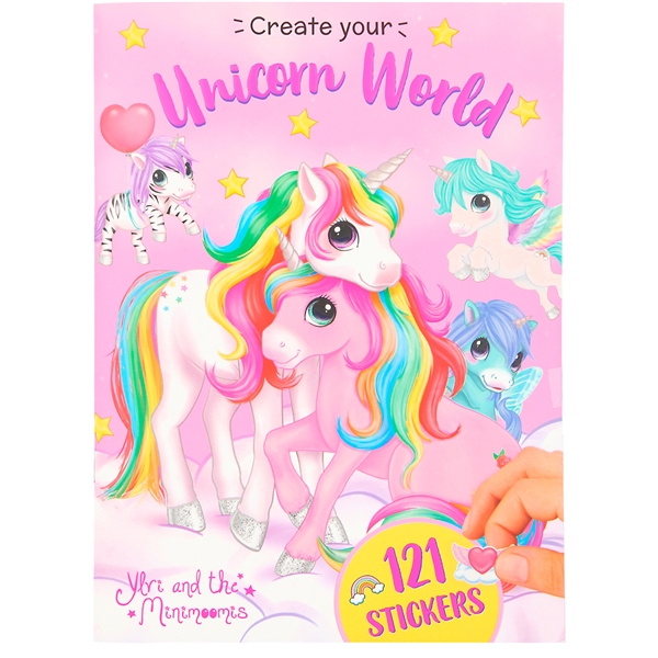 Ylvi & the Minimoomis Unicorn Kreativ Bog (Billede 1 af 3)