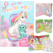 Ylvi Unicorn World klistermærkebog