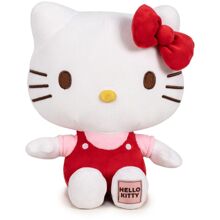Hello Kitty Plys 25 cm Rød