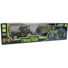 Junior Wheels Traktor med Skovbrugstrailer R/C