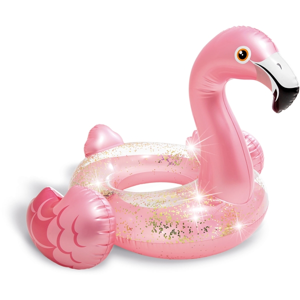 INTEX Badering Glitter Flamingo (Billede 1 af 4)