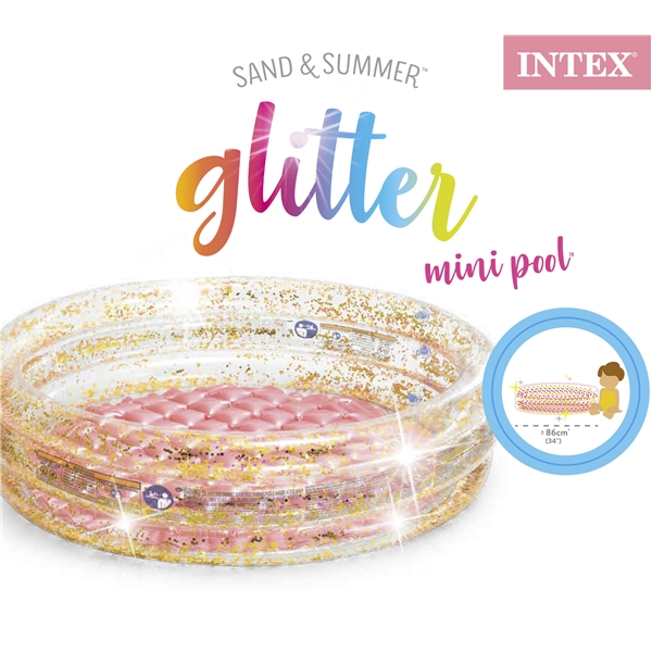 INTEX Babypool Glitter Mini Pool (Billede 3 af 3)
