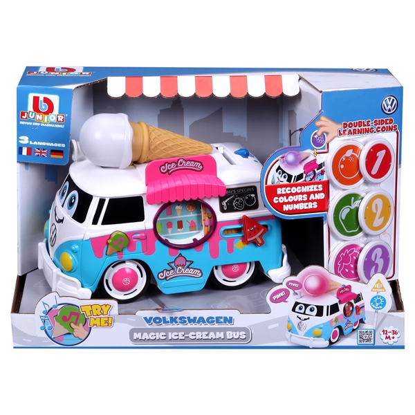 BB Junior VW Magic Ice Cream Bus (Billede 6 af 9)